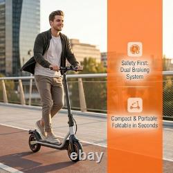 Adult Electric Scooter 500W Folding Commuter E-Scooter with APP 21MPH Fast Speed