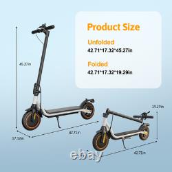 Adult Electric Scooter 500W Folding Commuter E-Scooter with APP 21MPH Fast Speed