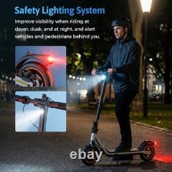 Adult Electric Scooter 500W Folding E-Scooter Long Range 21MPH Fast Speed with APP