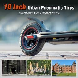 Adult Electric Scooter 500W Folding E Scooter Long Range 22MPH 10'' Soft Tires