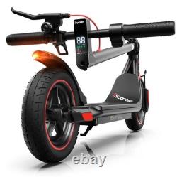 Adult Electric Scooter 500W Folding E Scooter Long Range 22MPH 10'' Soft Tires