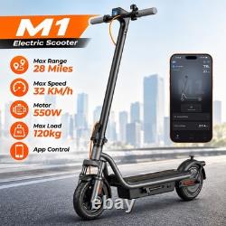 Adult Electric Scooter 550w Motor 20MPH 45KM Long Range E-scooter APP Control