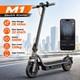 Adult Electric Scooter 550w Motor 20MPH 45KM Long Range E-scooter APP Control