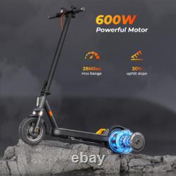 Adult Electric Scooter 600w 28mile 20mph Max Speed E Scooter &front Suspension