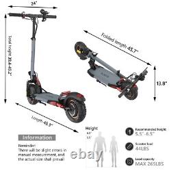 Adult Electric Scooter 800W 28mph High Speed 10''Folding City scooter Waterproof