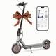 Adult Electric Scooter D8 350W 19MPH 12Miles Foldable E Scooter APP Control