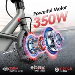 Adult Electric Scooter D8 350W 19MPH 12Miles Foldable E Scooter APP Control