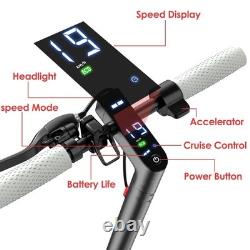 Adult Electric Scooter D8 350W 19MPH 12Miles Foldable E Scooter APP Control