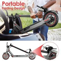 Adult Electric Scooter D8 350W 19MPH 12Miles Foldable E Scooter APP Control