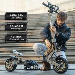 Adult Electric Scooter Foldable 700W 10 Off Road Tires E-Scooter Double Brake
