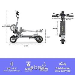 Adult Electric Scooter Foldable 700W 10 Off Road Tires E-Scooter Double Brake