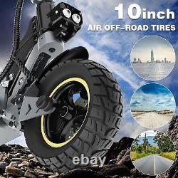 Adult Electric Scooter Foldable 700W 10 Off Road Tires E-Scooter Double Brake