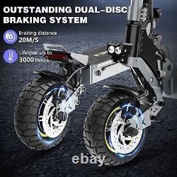 Adult Electric Scooter Foldable 700W 10 Off Road Tires E-Scooter Double Brake