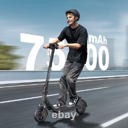 Adult Electric Scooter Foldable &App Double Shock Absorption Commuter E-Scooter