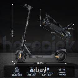 Adult Electric Scooter Foldable Long Range 39miles Max 20mph Urban Commuter