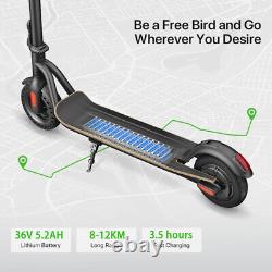 Adult Electric Scooter Folding E-Scooter Long Range Safe Urban Commuter 5.2AH US