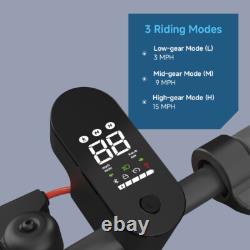 Adult Electric Scooter Long Range Folding E-Scooter City Safe Commute Suspension