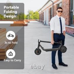 Adult Electric Scooter Long Range Folding E-Scooter City Safe Commute Suspension