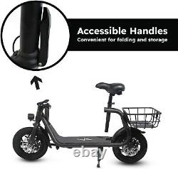 Adult Electric Scooter Long Range Folding E-scooter For Safe Urban Commuter