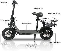 Adult Electric Scooter Long Range Folding E-scooter For Safe Urban Commuter