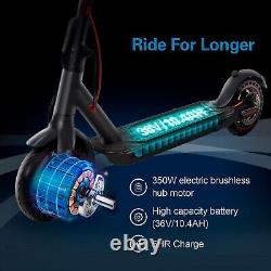 Adult Electric Scooter Long Range Folding Kick E-scooter Safe Urban Commuter US