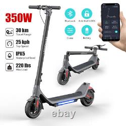 Adult Electric Scooter Long Range Kick E-scooter Safe Urban Commuter + APP