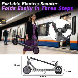 Adult Electric Scooter Max 19mph Folding E-Scooter City Safe Commuter APP