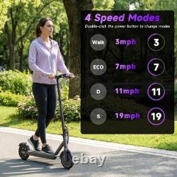 Adult Electric Scooter Max 19mph Folding E-Scooter City Safe Commuter APP