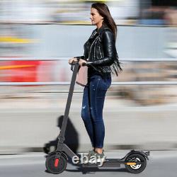 Adult Electric Scooter, Up To 16mph, 8.5 Air Filled Tyres, Anti-rattle, Folding