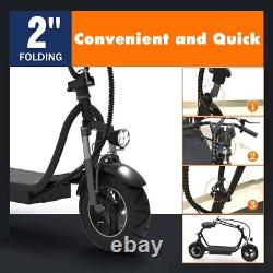 Adult Electric Scooter Up to 18 MPH Commuter Scooter, 350W