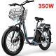 Adult Electric Scooter With Seat 1200W 20 Fat Tire Commuter Folding E-Scooter
