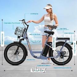 Adult Electric Scooter With Seat 1200W 20 Fat Tire Commuter Folding E-Scooter