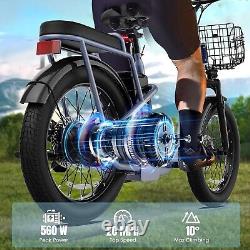 Adult Electric Scooter With Seat 1200W 20 Fat Tire Commuter Folding E-Scooter