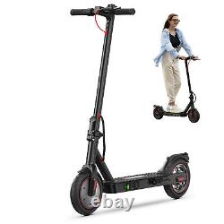 Adult Electric Scooter With Seat 350W Long Range 8.5'' Pneumatic Tire E-Scooter