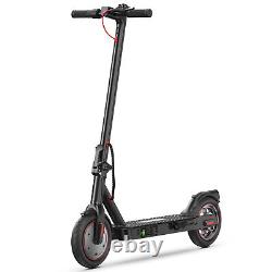 Adult Electric Scooter With Seat 350W Long Range 8.5'' Pneumatic Tire E-Scooter