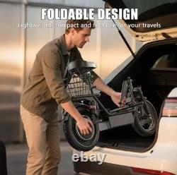 Adult Electric Scooter with Double Brakes, 650w motor, Over 30mph Speed