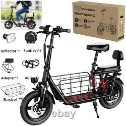 Adult Electric Scooter with Seat 14Tire 22MPH 25 Miles 850W Peak Motor Commuter Adult Electric Scooter with Seat 14Tire 22MPH 25 Miles 850W Peak Motor Commuter