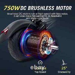 Adult Electric Scooter with Seat 48V 15AH Foldable 800W Motor 27MPH 35 Mile USA