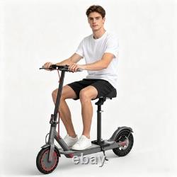 Adult Electric Scooter with Seat, Foldable Commuter E-Scooter 30KM Range WithAPP