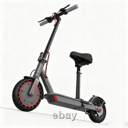 Adult Electric Scooter with Seat, Foldable Commuter E-Scooter 30KM Range WithAPP