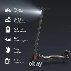 Adult Foldable Electric Scooter 15.5mph Max Speed E-scooter Safe Urban Commuter