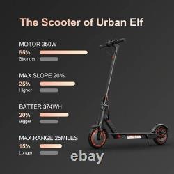 Adult Foldable Electric Scooter 19mph Max Speed 350W 8.5 Solid Tire Brand New U
