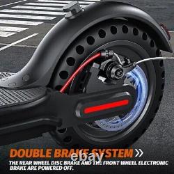 Adult Foldable Electric Scooter 19mph Max Speed 350W 8.5 Solid Tire Brand New U