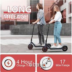 Adult Foldable Electric Scooter 19mph Max Speed 350W Motor 8.5 Tires 21M Range