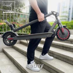 Adult Foldable Electric Scooter 19mph Max Speed 350W Motor AOVO PRO New