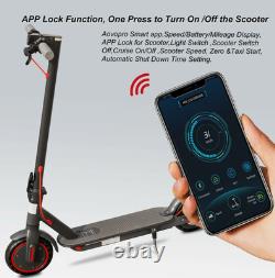 Adult Foldable Electric Scooter 19mph Max Speed 350W Motor AOVO PRO New