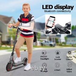 Adult Foldable Electric Scooter 19mph Max Speed 600W Motor Long Range Brand New