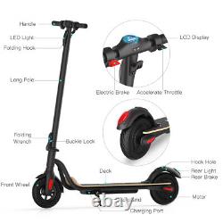 Adult Foldable Electric Scooter 22Km Long Range 250W Motor Fast Speed With LED