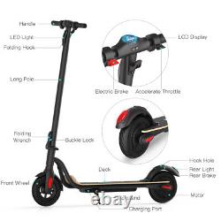 Adult Foldable Electric Scooter 250W Motor E-Scooter Long Range 8.0 Solid Tires