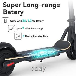 Adult Foldable Electric Scooter 250W Motor E-Scooter Long Range 8.0 Solid Tires